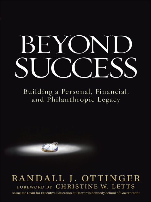 Title details for Beyond Success by Randy Ottinger - Available